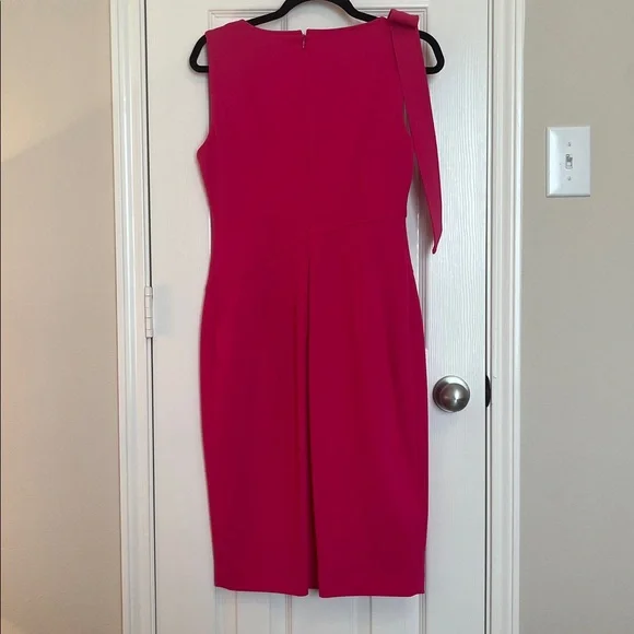 NWT Calvin Klein Neck Bow Dress - Picture 6 of 11